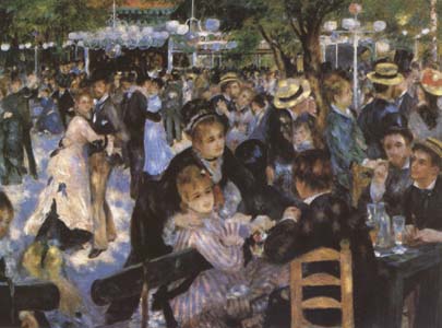 Pierre-Auguste Renoir bal au Moulin de la Galette (mk09)